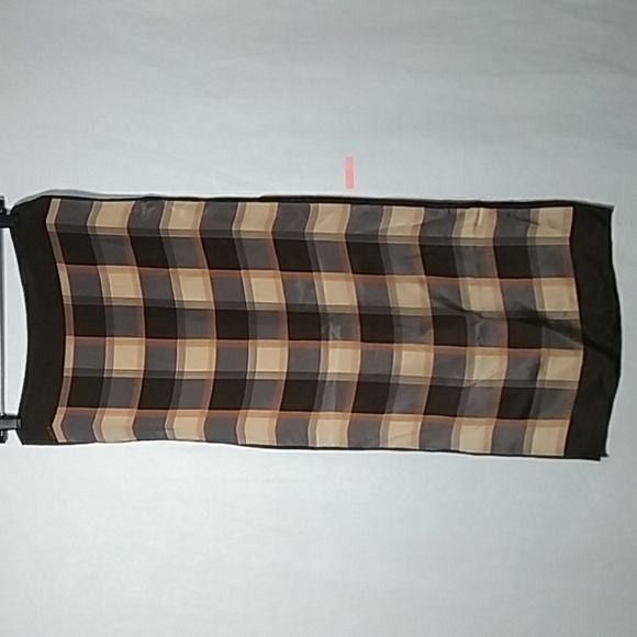 Echo silk scarf size 15" x 34" - Picture 4 of 6